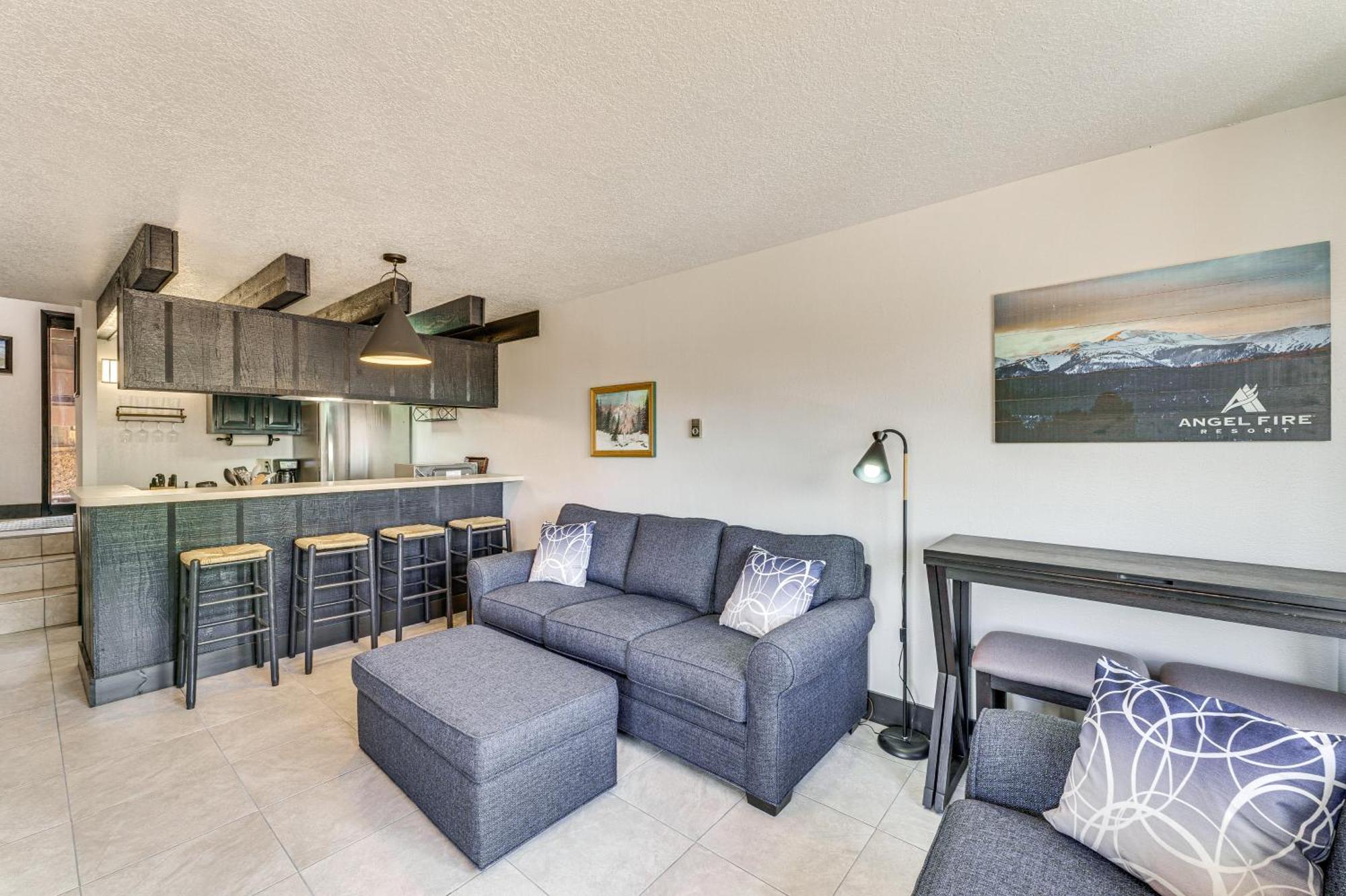 Angel Fire Mountain Condo Steps To Ski Resort! 외부 사진