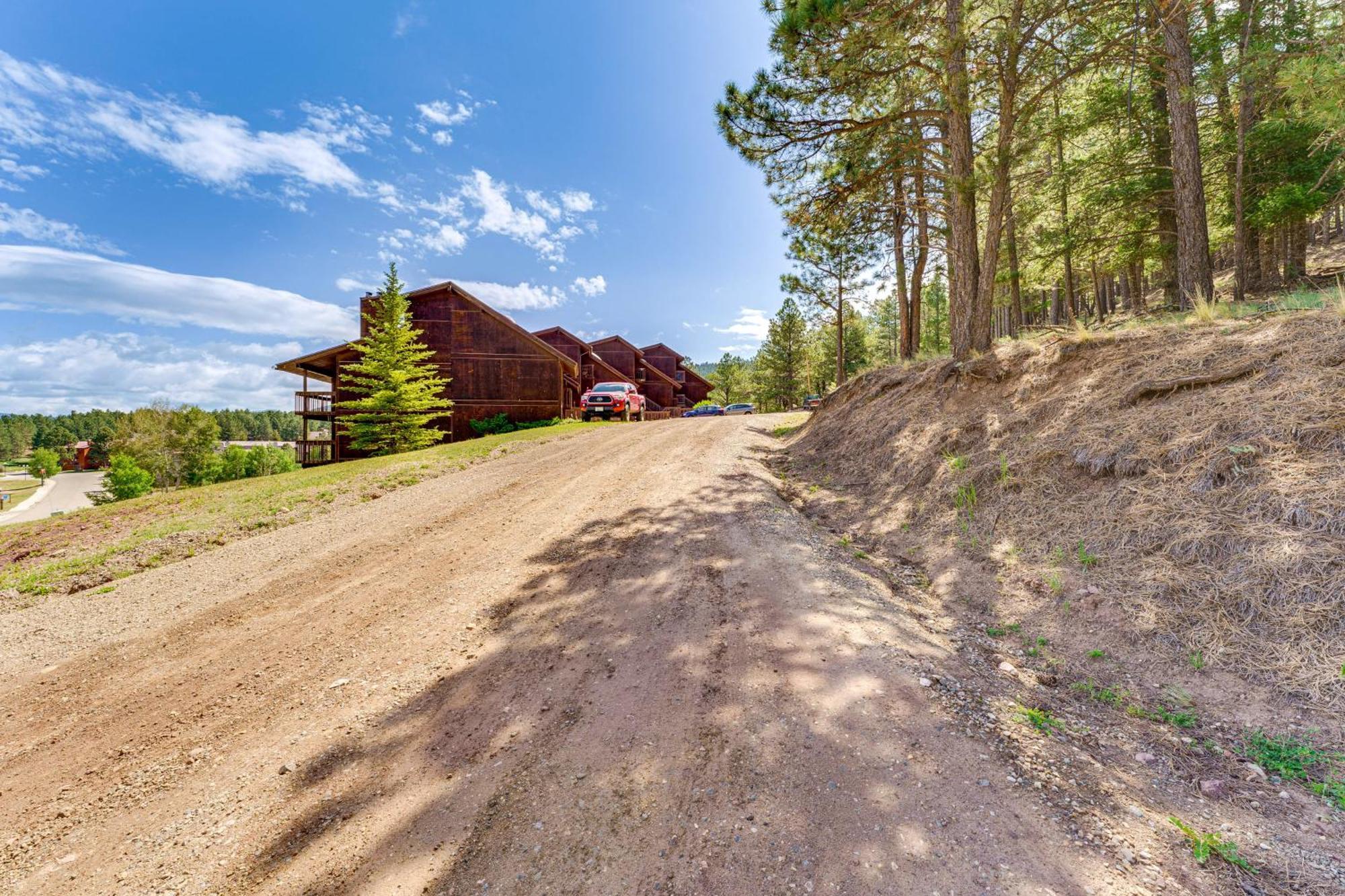 Angel Fire Mountain Condo Steps To Ski Resort! 외부 사진